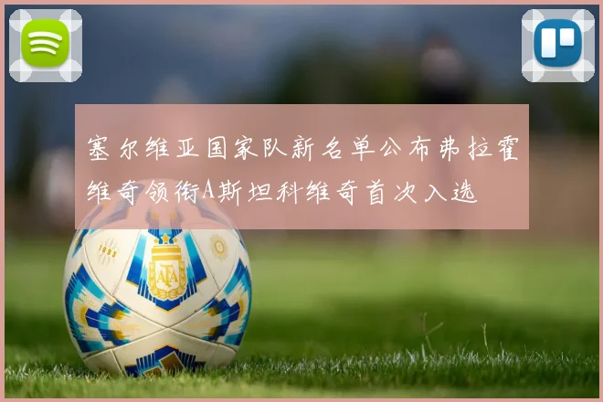 塞尔维亚国家队新名单公布弗拉霍维奇领衔A斯坦科维奇首次入选
